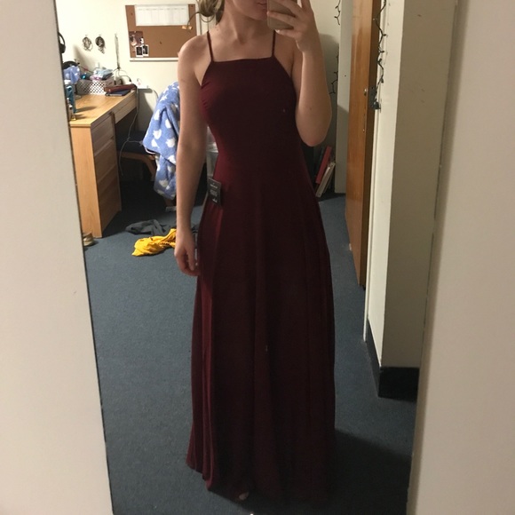 lulus mythical kind of love wine red